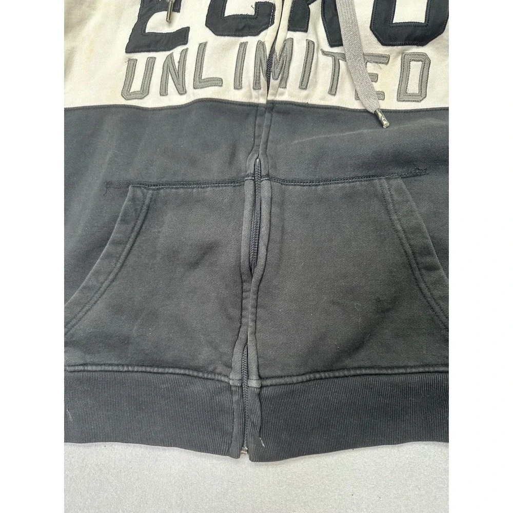Ecko Unltd Full Zip Hoodie Vintage 90's Mens XXL Streetwear 1972
